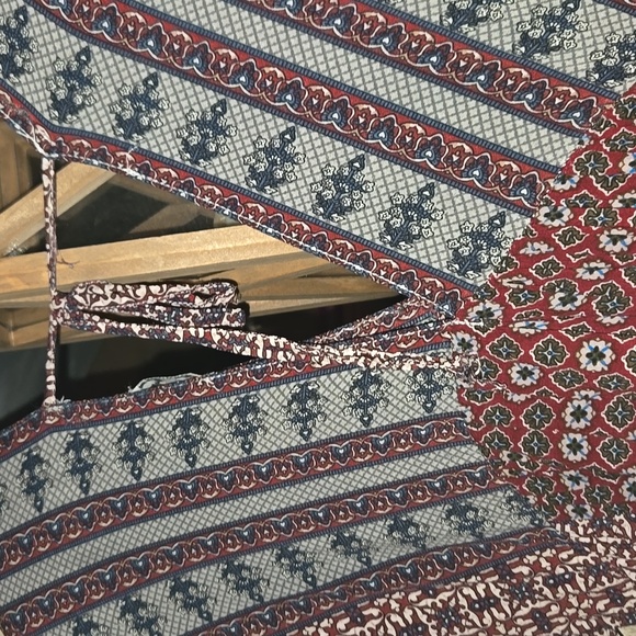 Umgee Multicolor Patterned Tunic Top - Picture 5 of 7